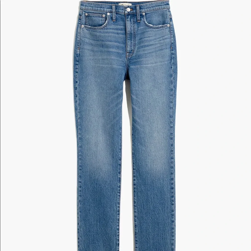 MADEWELL The High-Rise Slim Boyjean Size 33P EUC - Picture 4 of 11